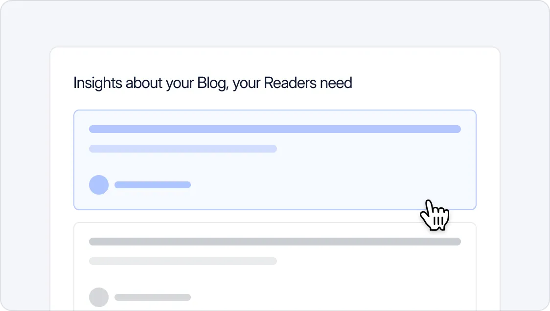 User Intent Friendly
